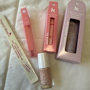 Olive & June bundle - Quick-Dry Nail Polish & Intensive Hand Treatment Set of 5